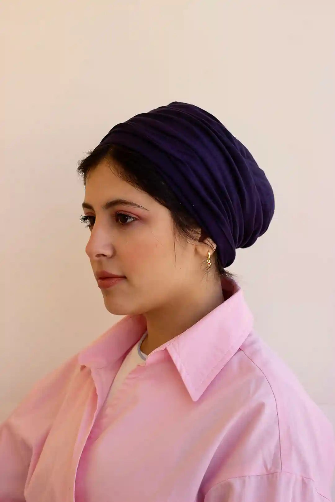 Dark blue “cotton “ turban