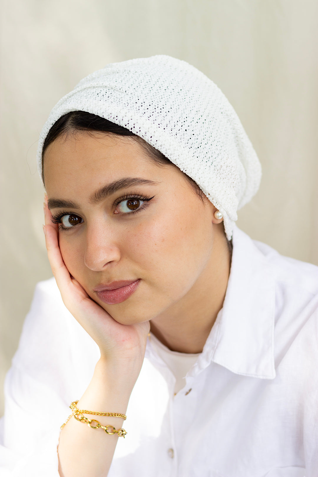 Honeycomb in Offwhite