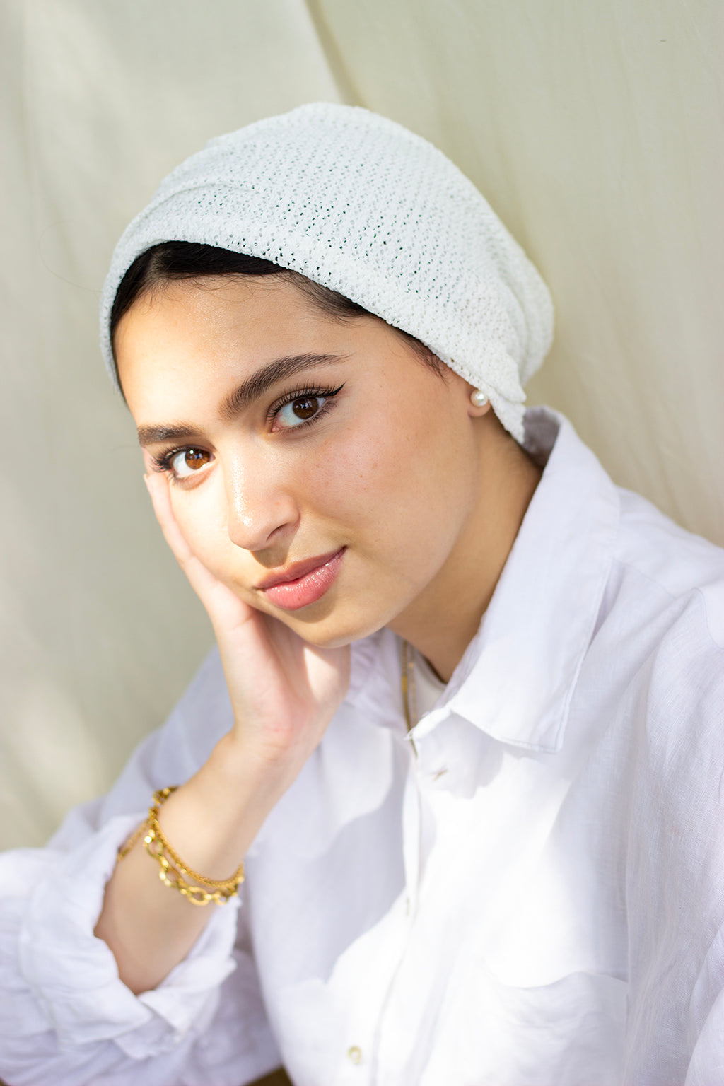 Honeycomb in Offwhite