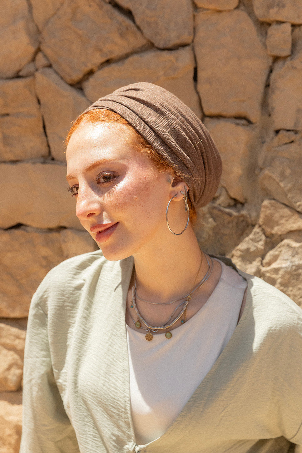 Breathable Cotton in Brown