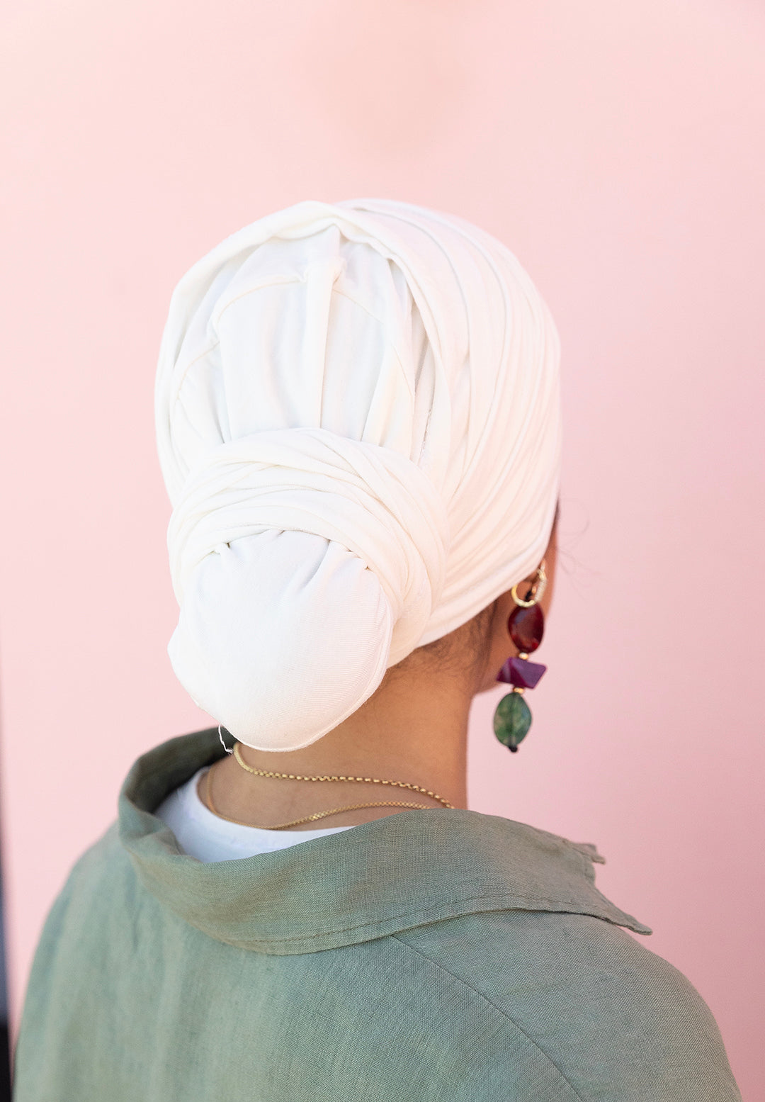 Cotton Wrap in Offwhite