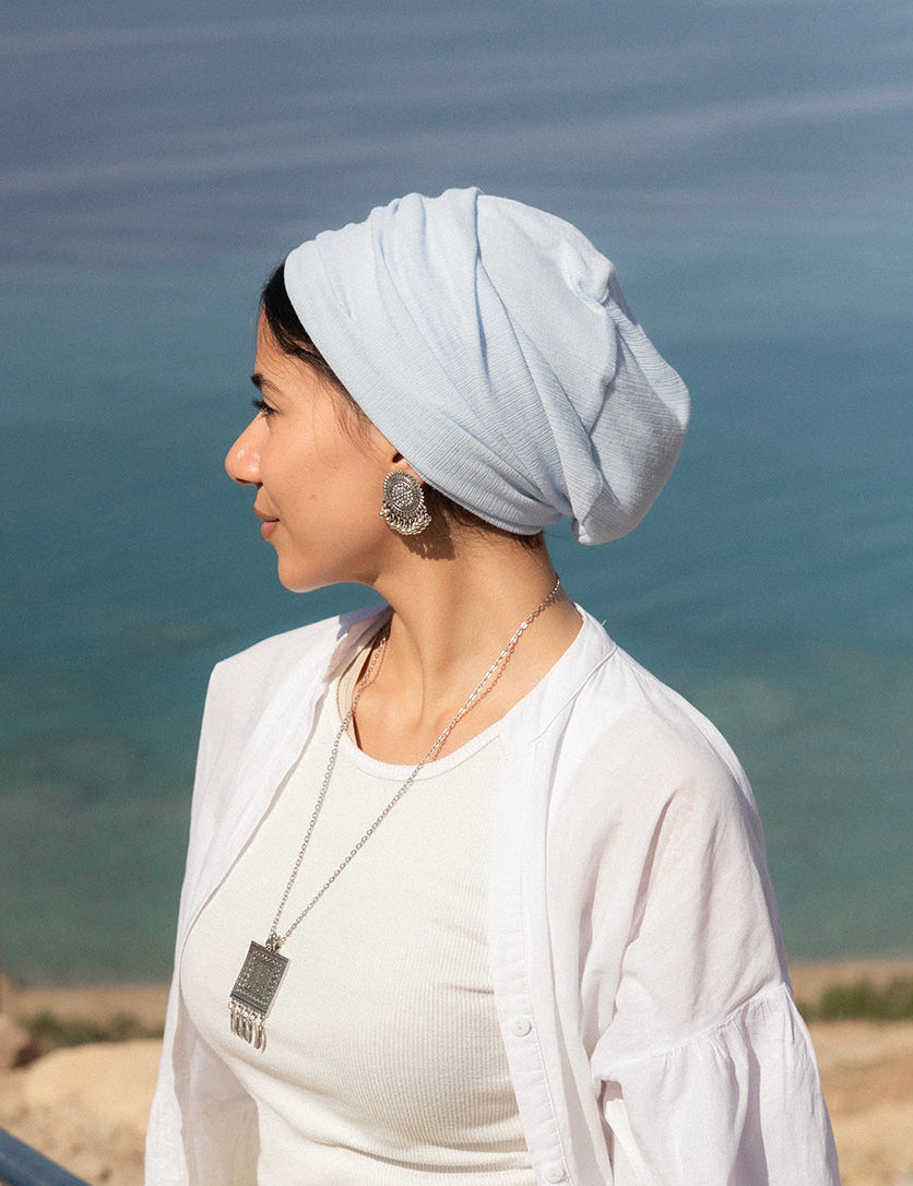 Breathable Cotton in Baby blue