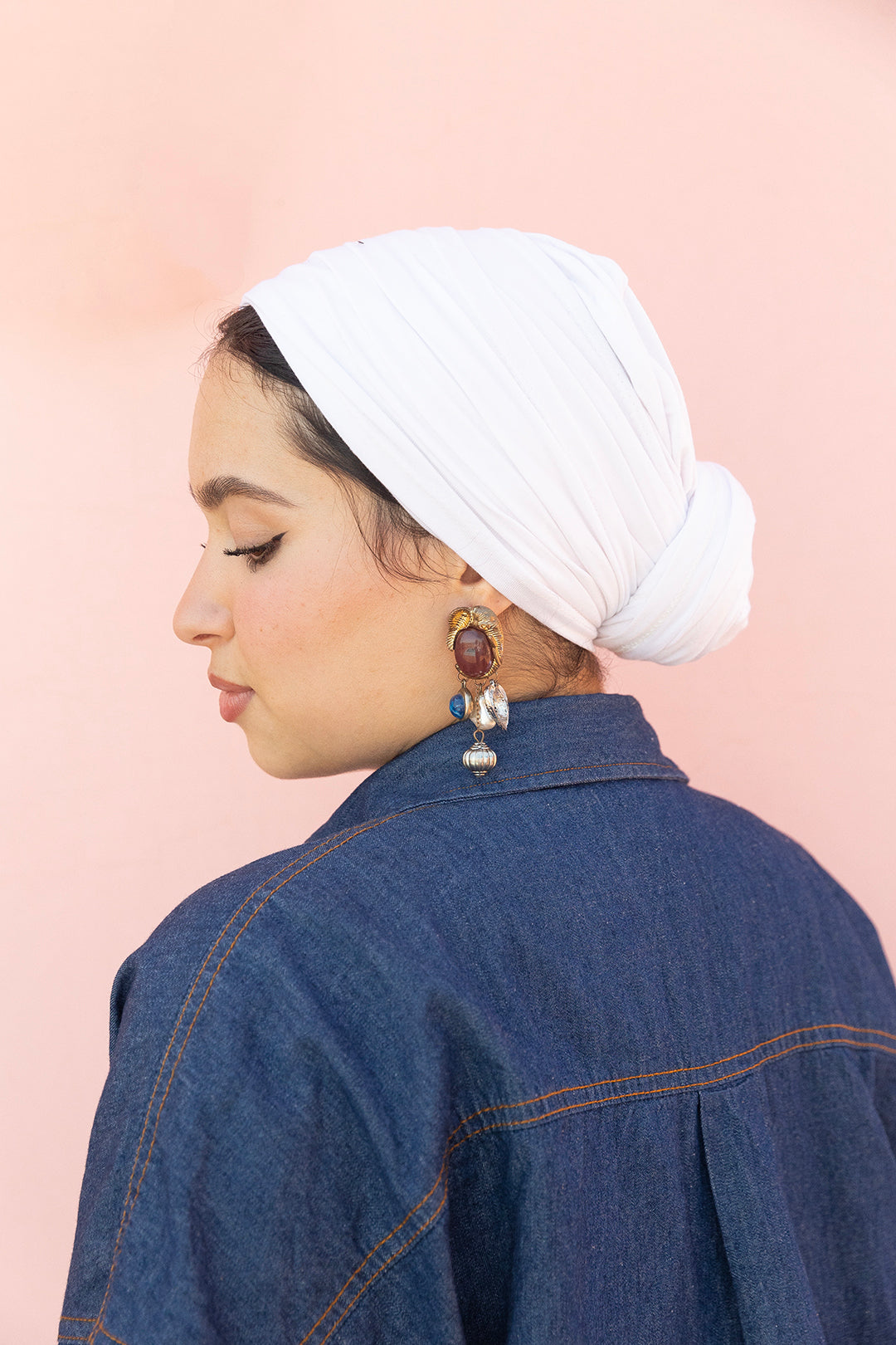 Cotton Wrap in White