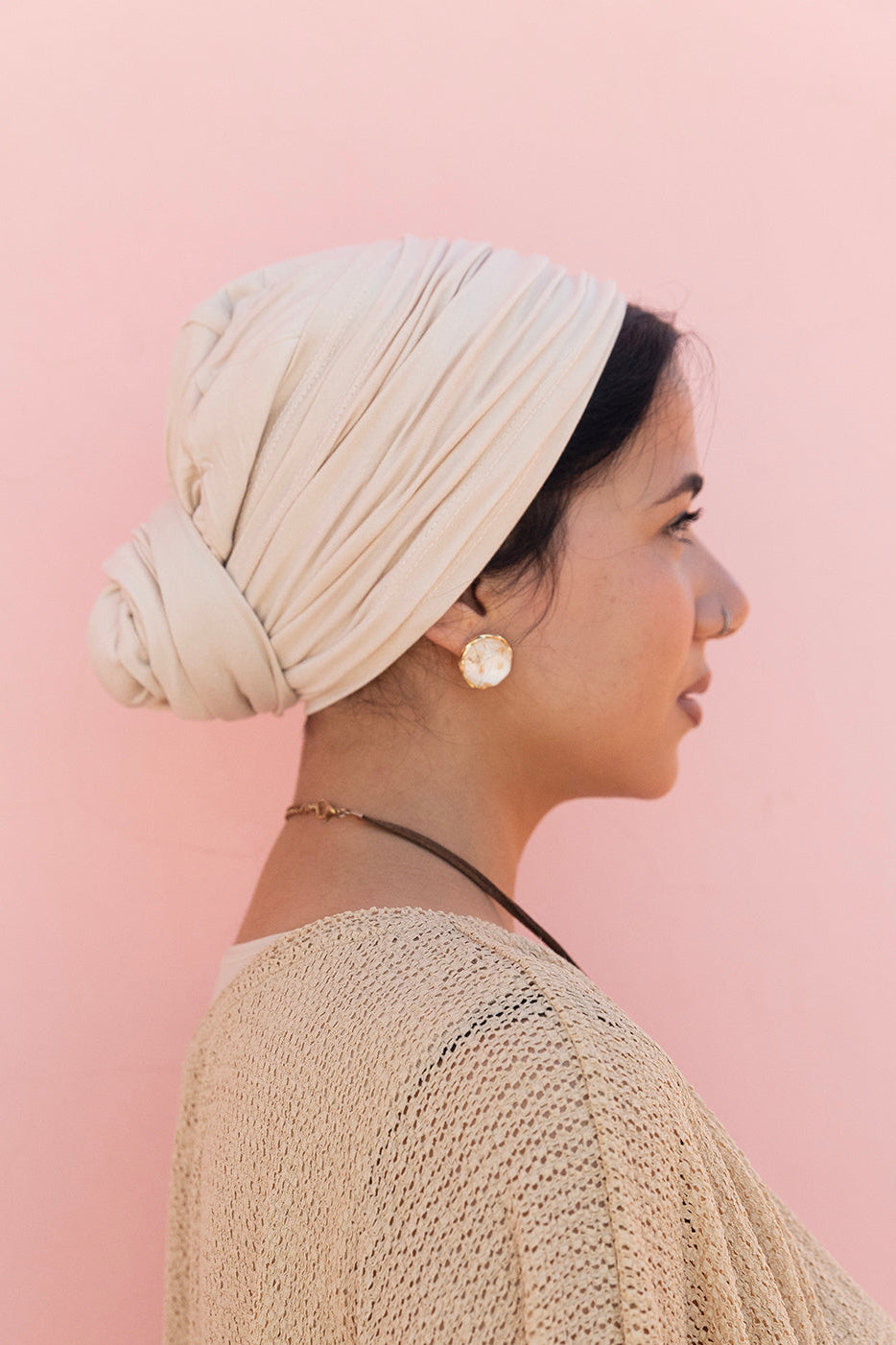 Cotton Wrap in Light beige