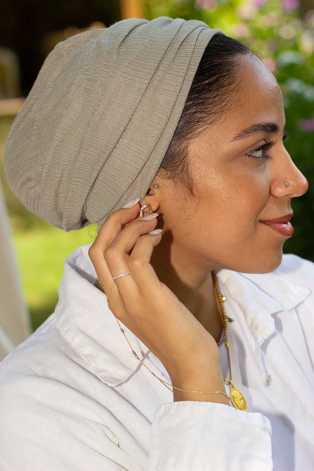 Breathable Cotton in Olive