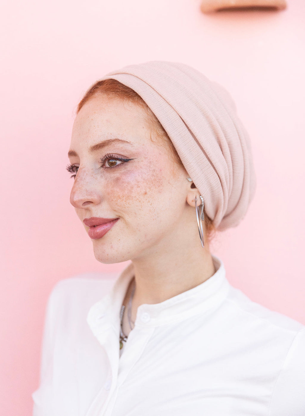 Breathable Cotton in Soft Peach