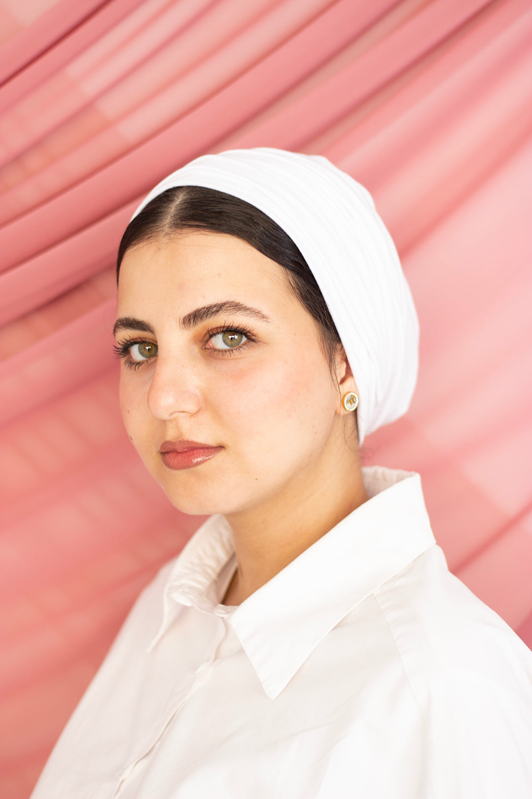 True White “cotton” turban