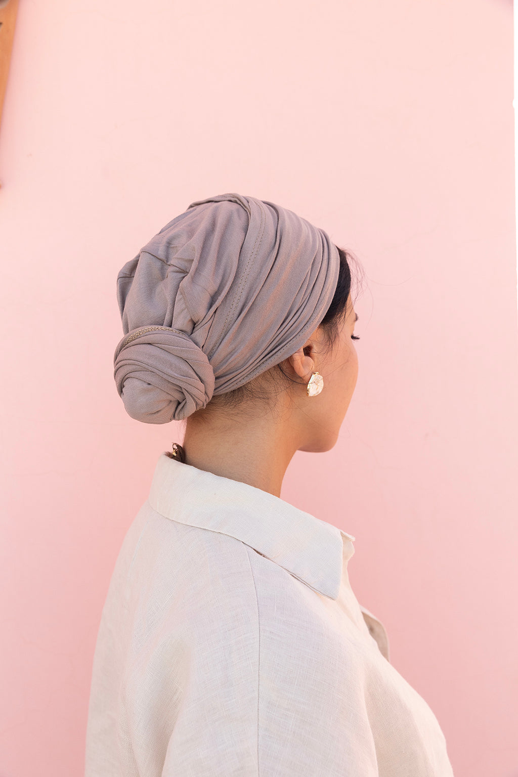 Cotton Wrap in Grayish