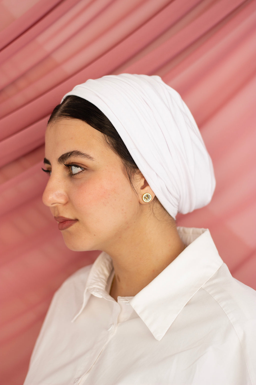 True White “cotton” turban