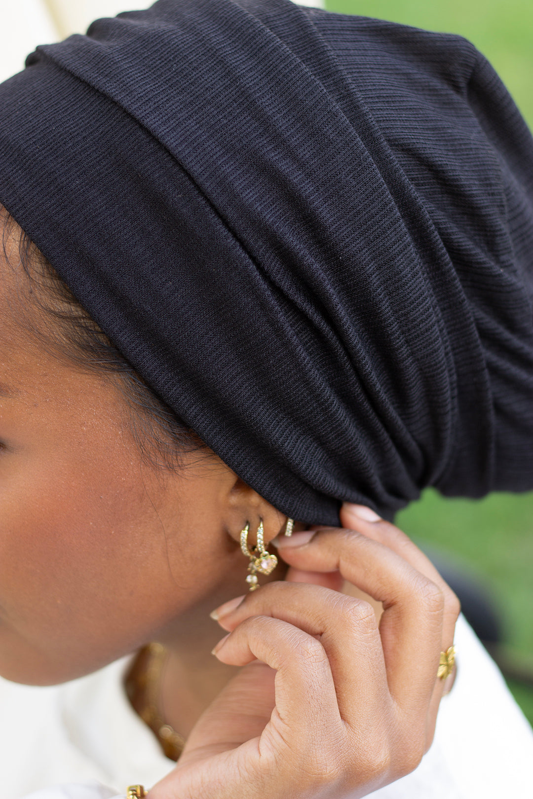 Breathable Cotton in Black