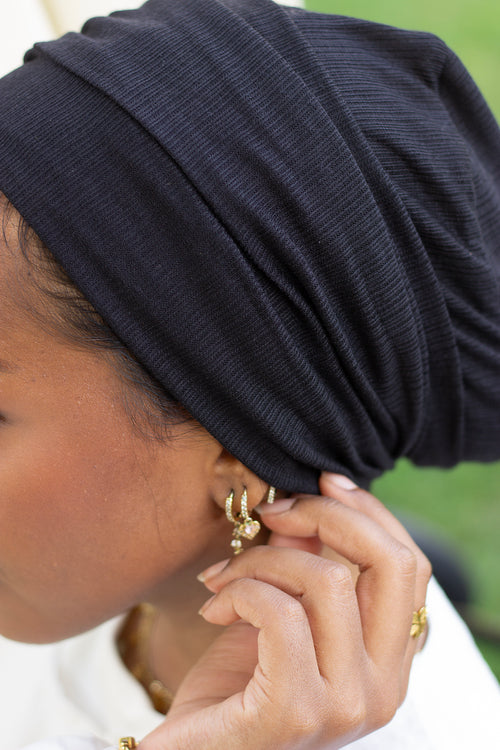 Breathable Cotton in Black